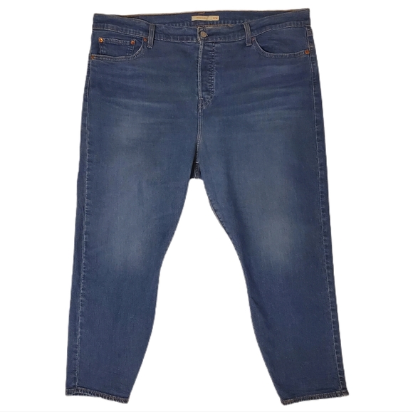 Levi's Wedgie Plus Size Skinny Ankle Jeans Size 22W - Picture 4 of 16